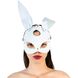 Шкіряна маска Зайчика Art of Sex - Bunny mask, колір Білий SO9646 фото 1