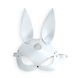 Шкіряна маска Зайчика Art of Sex - Bunny mask, колір Білий SO9646 фото 3