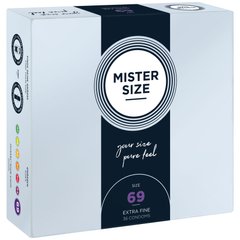 Презервативи Mister Size - pure feel - 69 (36 condoms), товщина 0,05 мм SO8055 фото