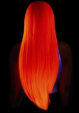 Парик Leg Avenue 33″ Long straight center part wig neon pink SO8590 фото
