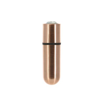 Віброкуля PowerBullet First-Class Bullet 2.5″ з Key Chain Pouch, Rose Gold, 9 режимів вібрації SO6847 фото