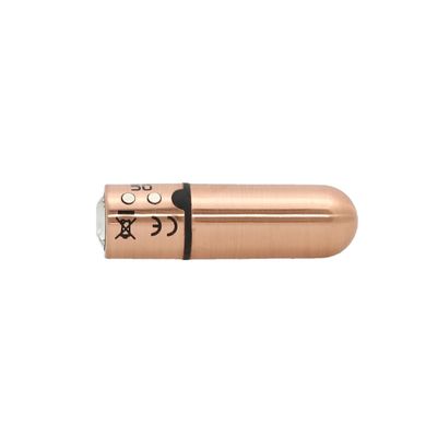 Вибропуля PowerBullet First-Class Bullet 2.5″ with Key Chain Pouch, Rose Gold, 9 режимов вибрации SO6847 фото