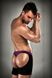 Розпродаж!!! Чоловічі шорти з фіолетовим гульфіком Passion 009 THONG violet L/XL PSM0091 фото 2