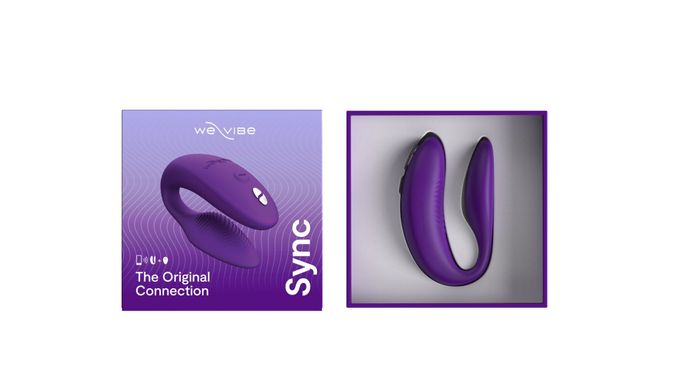 Вібратор We-Vibe SYNC 2 Purple SO8762 фото