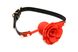 Кляп Master Series Blossom Silicone Rose Gag - Red SO8801 фото 1