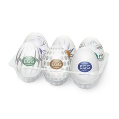 Набір мастурбаторів-яєць Tenga Egg Hard Boild Pack (6 яєць) EGG-VP62 фото