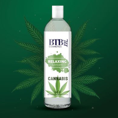 Змазка на гібридній основі BTB Relaxing Lubricant Cannabis (250 мл) SO7538 фото