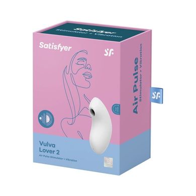 Вакуумный вибратор Satisfyer Vulva Lover 2 White SO6712 фото