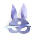 Шкіряна маска Зайчика Art of Sex - Bunny mask, колір Лавандовий SO9648 фото 4