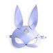 Шкіряна маска Зайчика Art of Sex - Bunny mask, колір Лавандовий SO9648 фото 3