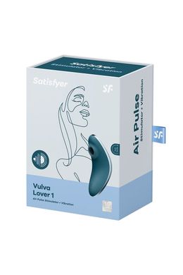 Вакуумный вибратор Satisfyer Vulva Lover 1 Blue SO6713 фото