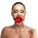 Кляп расширитель в форме губ Art of Sex - Gag Lips, натуральная кожа SO5148 фото 2