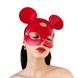 Шкіряна маска зайчика Art of Sex - Mouse Mask, колір Червоний SO9650 фото 1