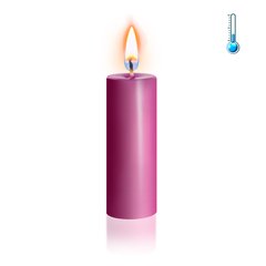 Розовая свеча восковая S 10 см низкотемпературная SO5200 фото