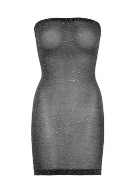 Сукня-бандо зі стразами Leg Avenue Lurex rhinestone tube dress, з люрексом, one size SO7883 фото