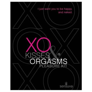 Подарунковий набір Sensuva XO Kisses & Orgasms (бальзам для губ з феромонами і рідкий вібратор) SO3151 фото