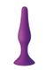 Анальна пробка з присоскою MAI Attraction Toys №35 Purple, довжина 15,5 см, діаметр 3,8см SO5007 фото 1