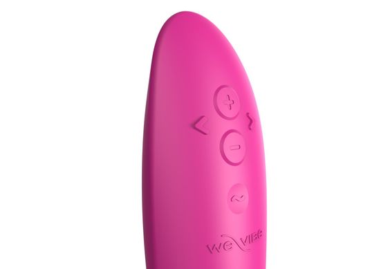 Смарт-вибратор We-Vibe Rave 2 Twisted Pleasure Pink, для точки G и входа во влагалище, 2 мотора SO8769 фото