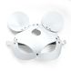 Шкіряна маска зайчика Art of Sex - Mouse Mask, колір Білий SO9651 фото 3