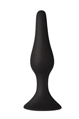 Анальная пробка на присоске MAI Attraction Toys №35 Black, длина 15,5см, диаметр 3,8см SO5008 фото
