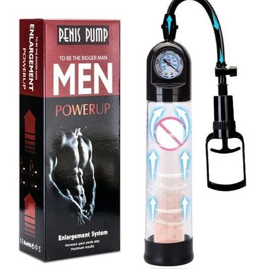 Вакуумная помпа Men Powerup со стрелочным манометром и ручным насосом SO8704 фото