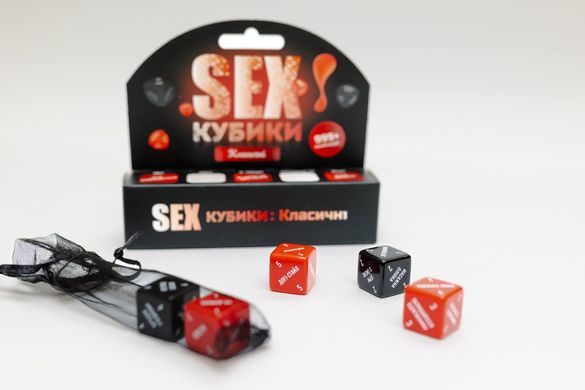SEX-Кубики «Класичні» (UA) SO8520 фото