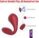 Вакуумный вагинально-клиторальный стимулятор Magic Motion Bobi Red, управление со смартфона SO5745 фото 4