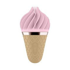 Морозиво-спінатор Satisfyer Lay-On - Sweet Treat Pink/Brown, 10 режимів роботи, водонепроникний SO3552 фото