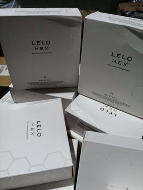 Презервативи LELO HEX Condoms Original 36 Pack (м'ята упаковка!!!) SO8131-R фото
