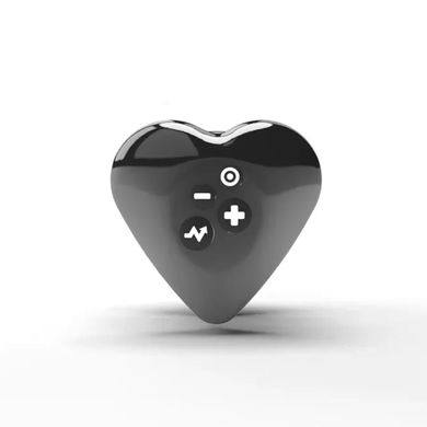 Вібратор для клітора з електростимуляцією Mystim Heart's Desire Black Edition SO8146 фото