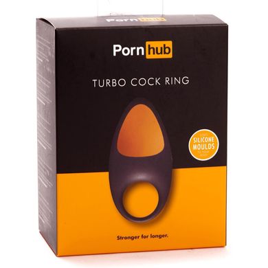 Ерекційне віброкільце Pornhub Turbo Cock Ring (незначні дефекти паковання) SO2892-S фото