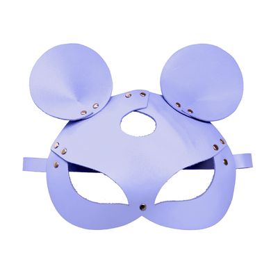 Кожаная маска зайки Art of Sex - Mouse Mask, цвет Лавандовый SO9653 фото