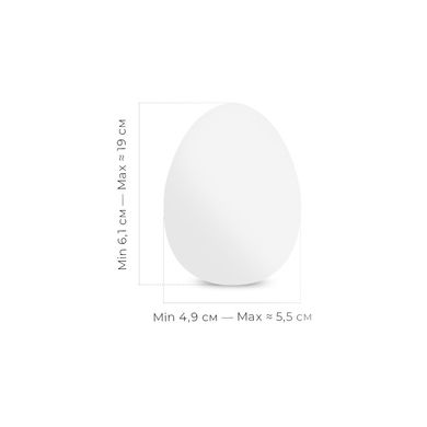 Мастурбатор-яйце Tenga Egg Misty (туманний) E23734 фото