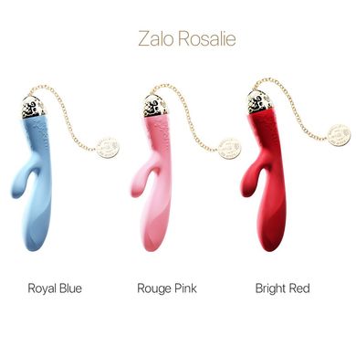 Смартвибратор-кролик Zalo — Rosalie Royal Blue SO6665 фото