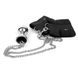 Наручники с металлической анальной пробкой Art of Sex Handcuffs with Metal Anal Plug size M Black SO6235 фото 2