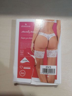 Obsessive Heavenlly stockings XS/S (м'ята упаковка) SO8181-R фото