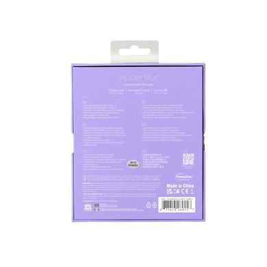 Розкішний вібратор Pillow Talk Racy Purple Special Edition, Сваровскі, пов’язка на очі+гра SO6855 фото