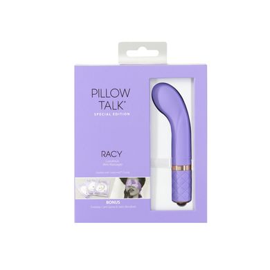 Розкішний вібратор Pillow Talk Racy Purple Special Edition, Сваровскі, пов’язка на очі+гра SO6855 фото