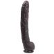 Фалоімітатор Doc Johnson Dick Rambone Cock Black, діаметр 6 см, довжина 42 см, ПВХ SO1547 фото 1