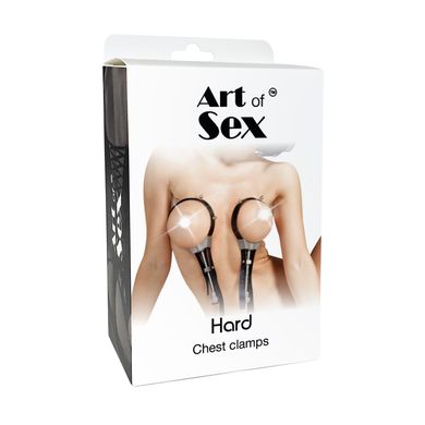 Затискачі для грудей із шипами Art of Sex - Hard Chest clamps SO8302 фото
