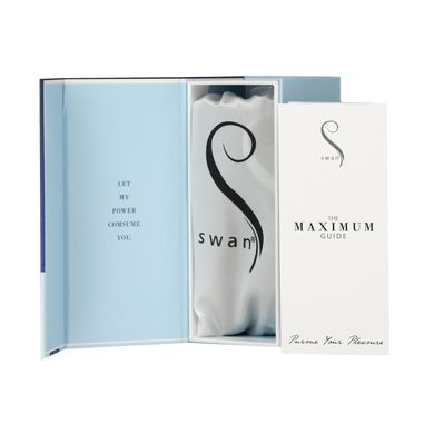 Вибропуля Swan Maximum + Comfy Cuff Blue SO8903 фото
