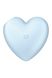 Вакуумный стимулятор-сердечко с вибрацией Satisfyer Cutie Heart Blue SO6287 фото 4