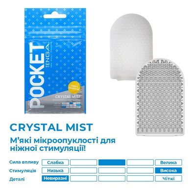 Мастурбатор TENGA Pocket Crystal Mist SO5598 фото