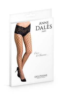 Чулки Anne De Ales DELPHINE T1 Black (мятая упаковка) SO1939-R фото