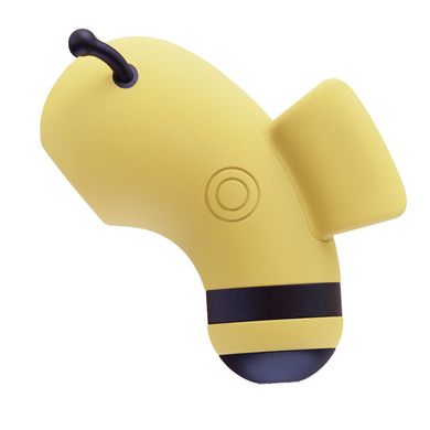 Вакуумний стимулятор із мікрострумами CuteVibe Beebe Yellow, на палець SO6550 фото