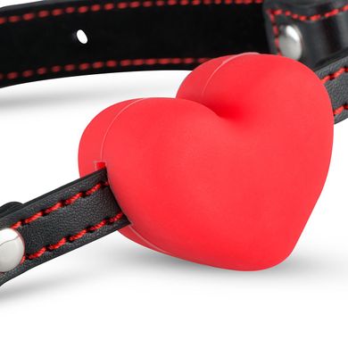 Силіконовий кляп у вигляді серця Whipped - Heart Ball Gag SO5124 фото