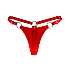 Трусики класичні Feral Feelings - String Bikini Red Trasparent SO9331 фото