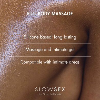 Силиконовый гель для массажа всего тела Bijoux Indiscrets Slow Sex Full body massage SO5905 фото