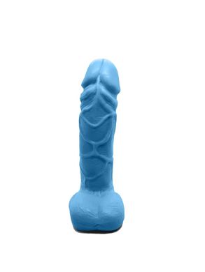 Крафтовое мыло-член с присоской Чистый Кайф Blue size M, натуральное SO2639 фото