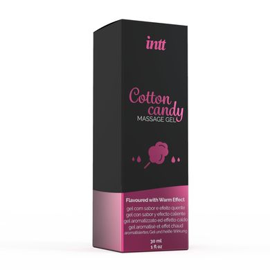 Массажный гель для интимных зон Intt Cotton Candy (30 мл) разогревающий SO2927 фото